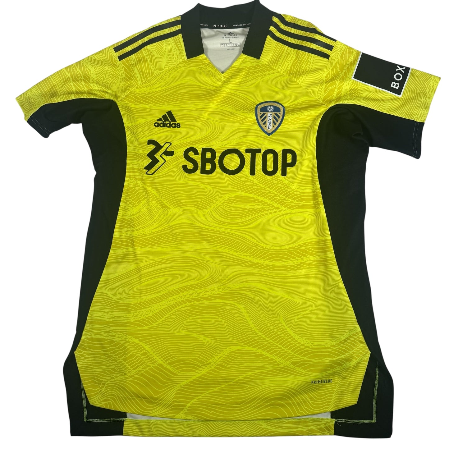 Leeds United 2021/2022 Goalkeeper Football Shirt Large