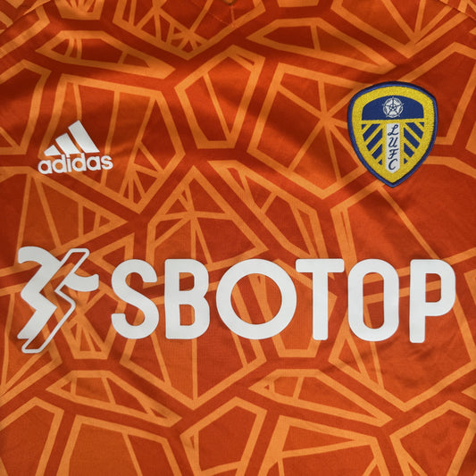 Leeds United 2022/2023 Goalkeeper Football Shirt Large