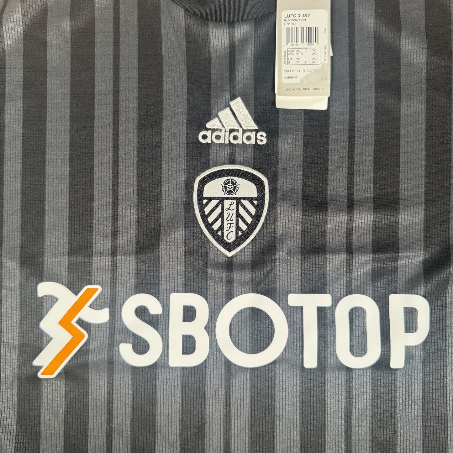 Leeds United 2022/2023 Third Football Shirt XXL BNWT
