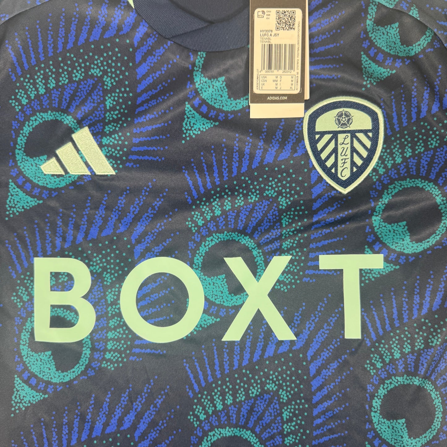 Leeds United 2023/2024 Away Football Shirt Medium BNWT