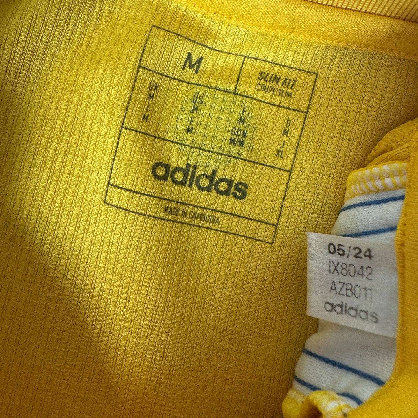 Leeds United 2024/2025 Away Football Shirt Medium