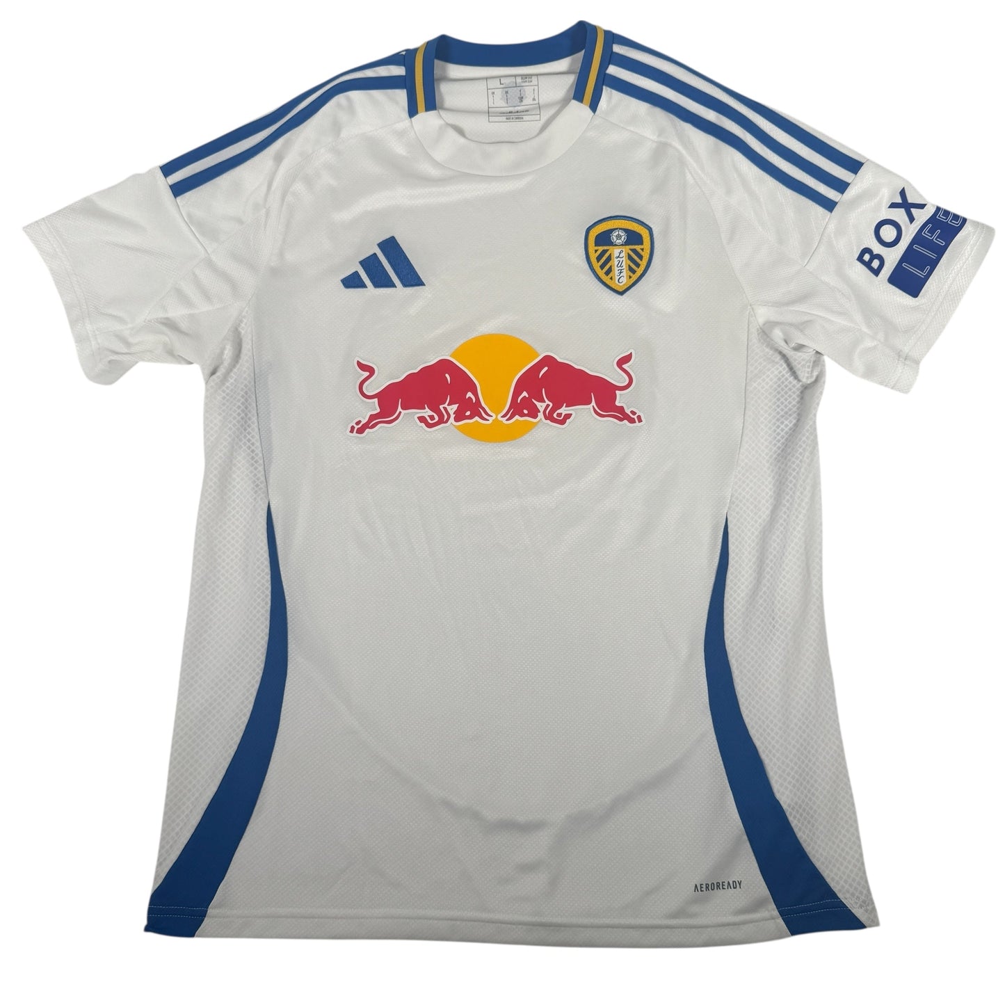 Leeds United 2024/2025 Home Football Shirt Large
