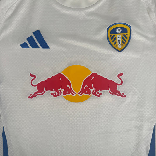 Leeds United 2024/2025 Home Football Shirt Large
