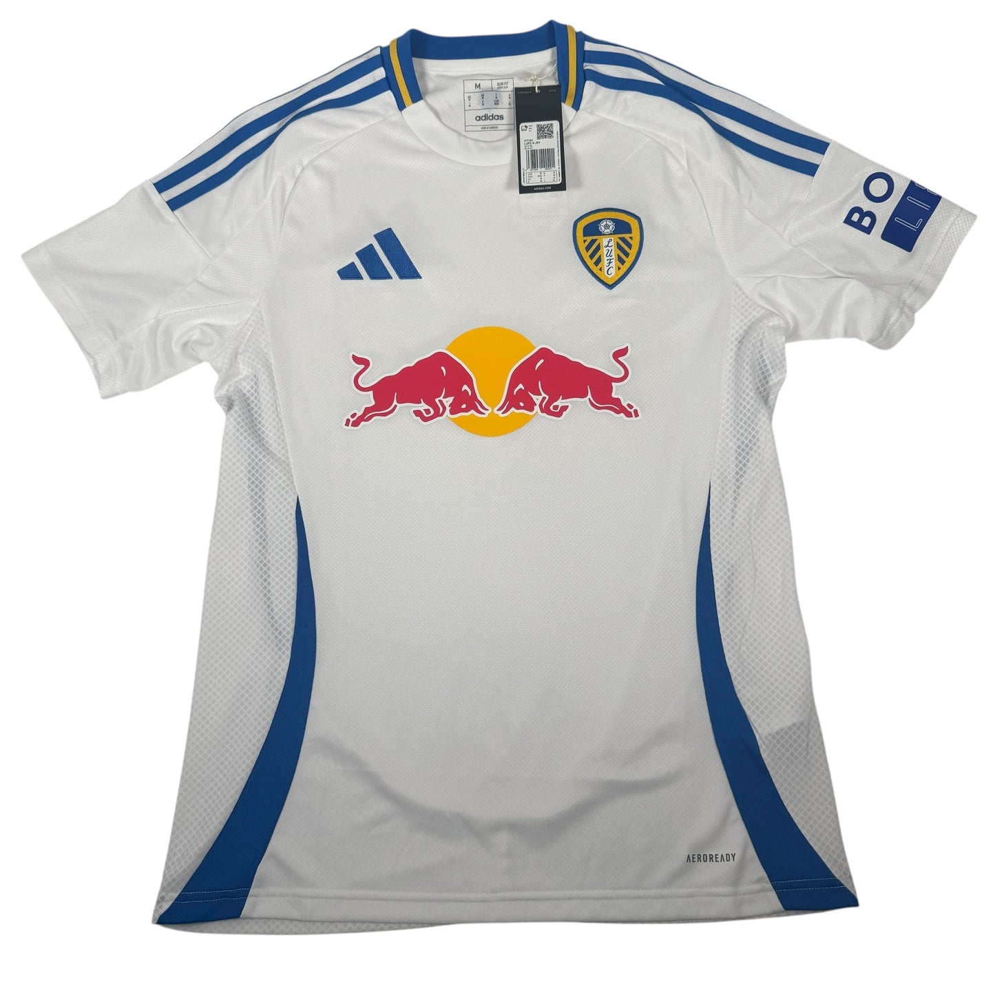 Leeds United 2024/2025 Home Football Shirt Medium BNWT