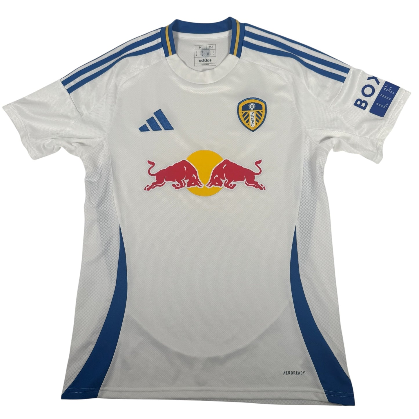 Leeds United 2024/2025 Home Football Shirt Medium
