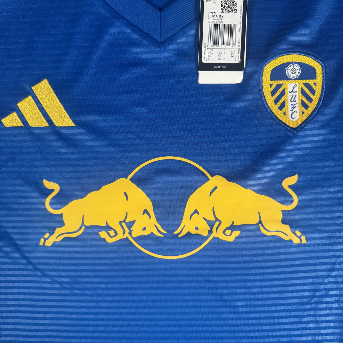 Leeds United 2025/2026 Away Shirt 3XL BNWT