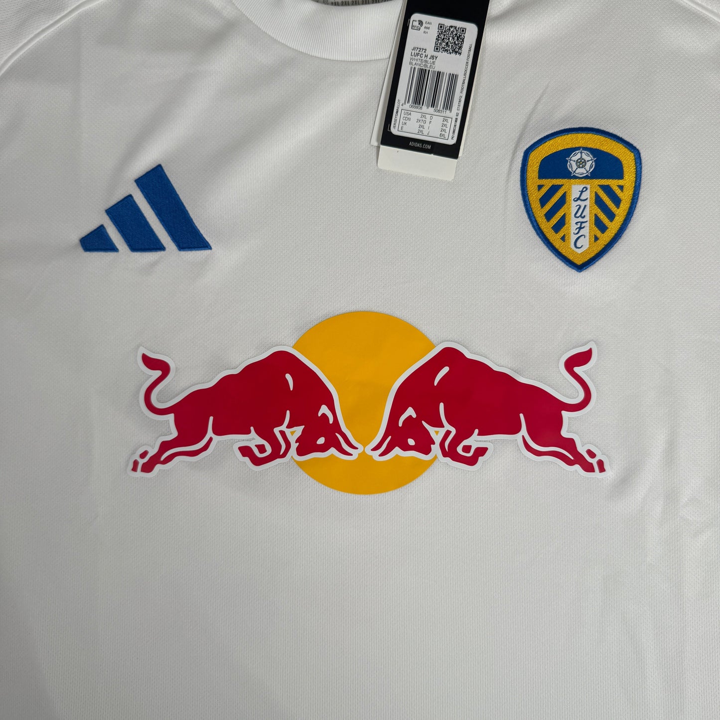 Leeds United 2025/2026 Home Football Shirt 2XL BNWT