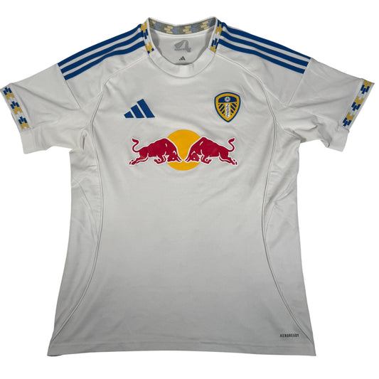 Leeds United 2025/2026 Home Football Shirt Large