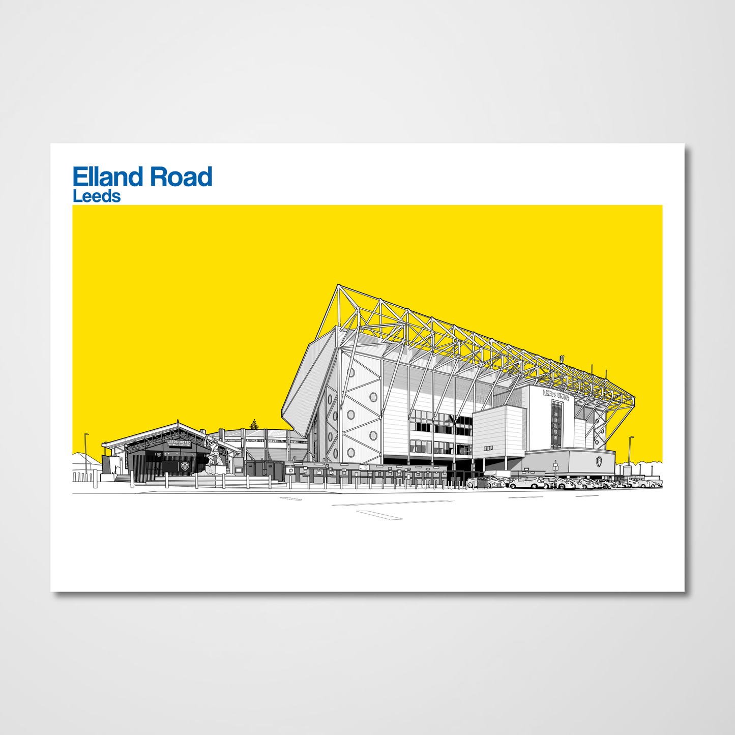 Leeds United posters of Elland Road