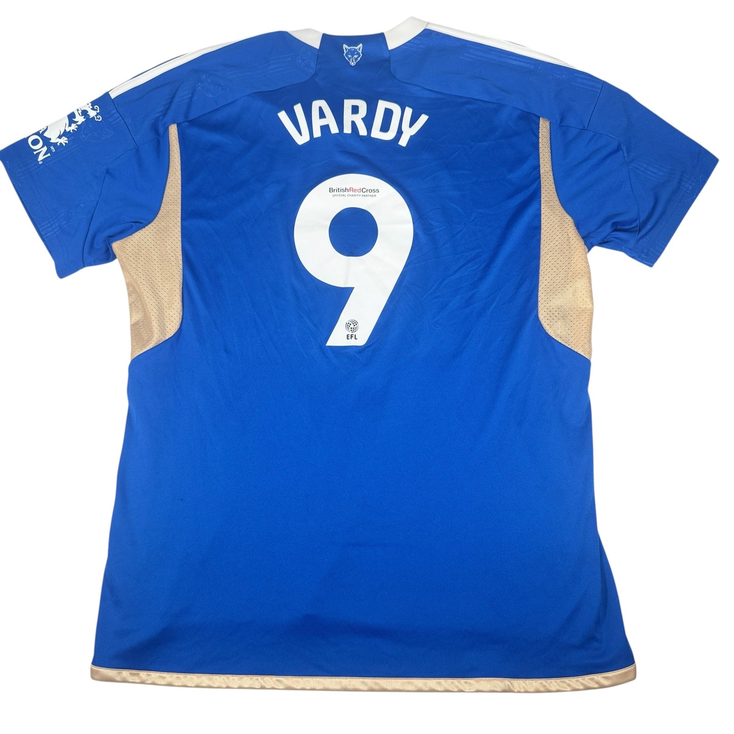 VARDY 9 Leicester City 2023/2024 Home Football Shirt 2XL