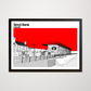 Lincoln City FC Art Print of Sincil Bank