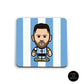 Lionel Messi Argentina Football Coaster