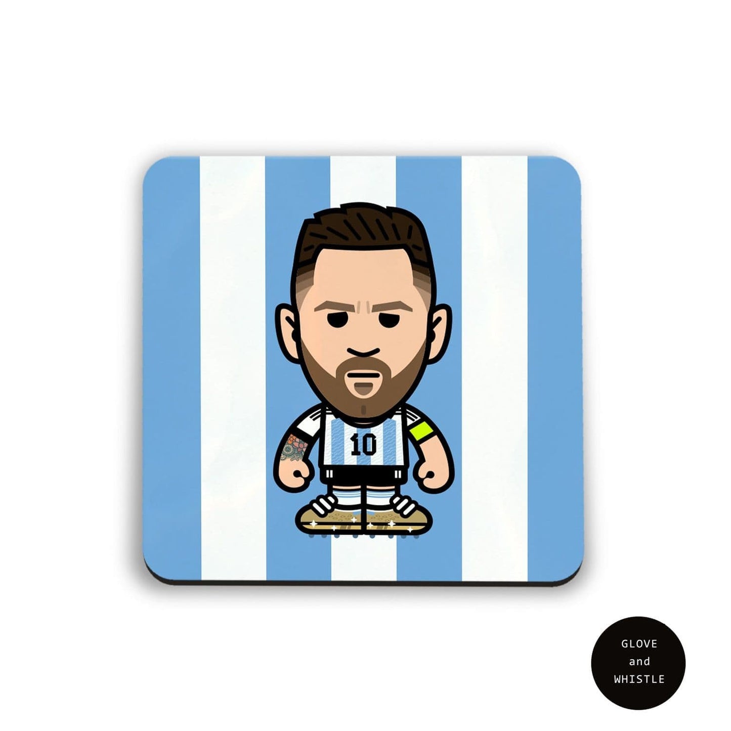 Lionel Messi Argentina Football Coaster