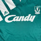 Liverpool 1991/1992 Away Football Shirt Medium