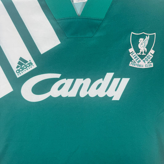 Liverpool 1991/1992 Away Football Shirt Small