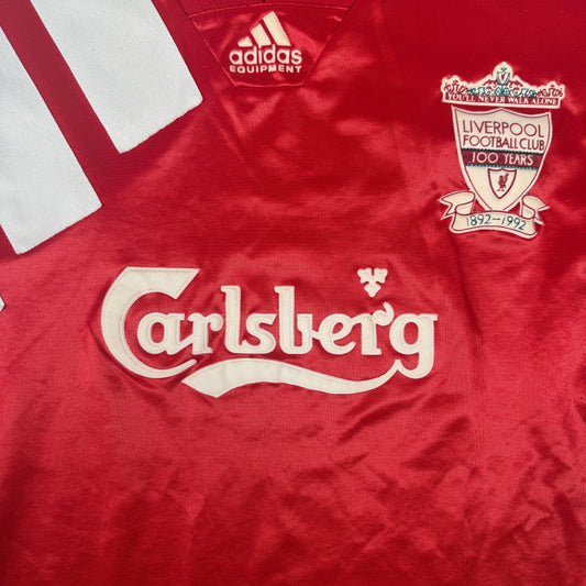 Liverpool 1992/1993 Home Football Shirt Large