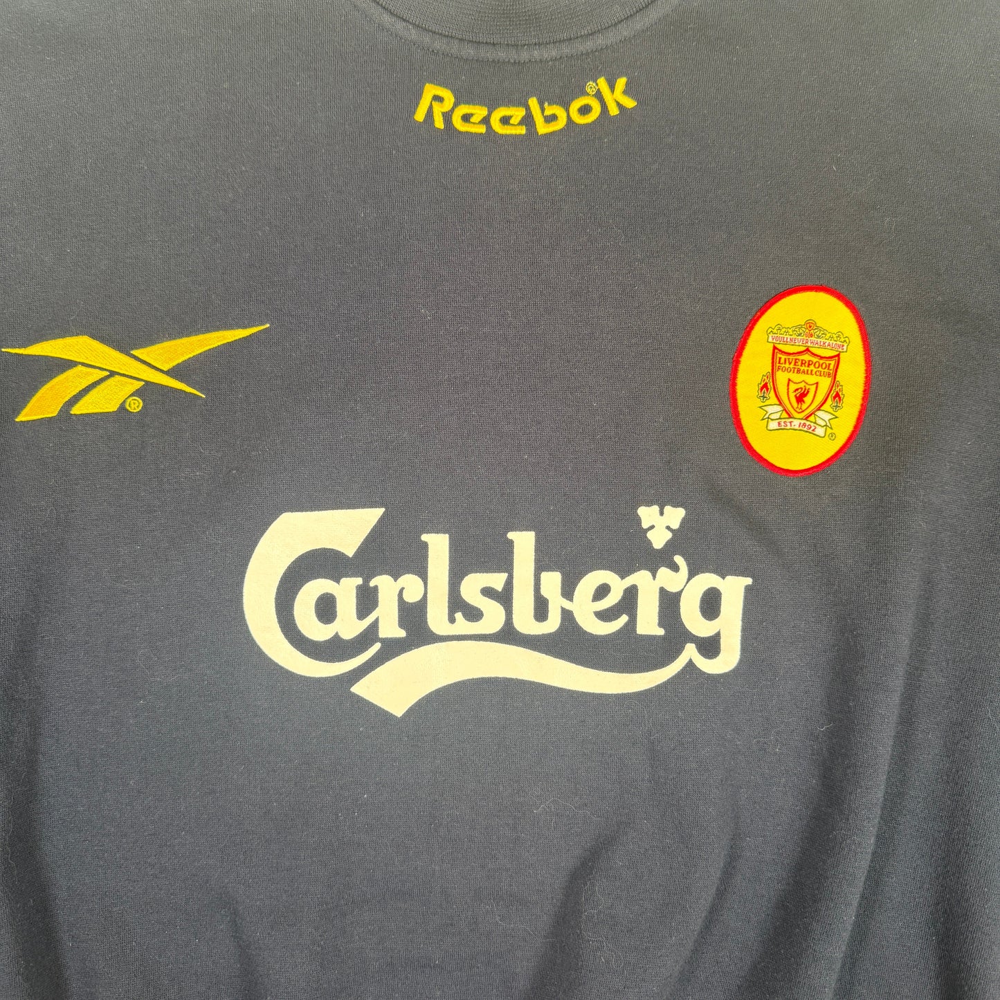 Liverpool 1997/1998/1999 Reebok Training Sweatshirt Medium