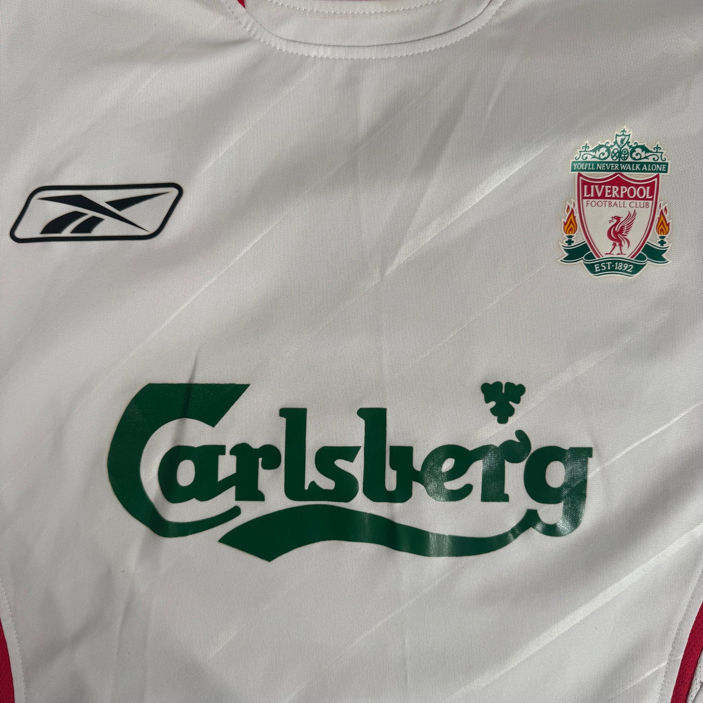 Liverpool 2005/2006 Away Football Shirt Large GERRARD 8