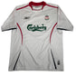 Liverpool 2005/2006 Away Football Shirt Large GERRARD 8