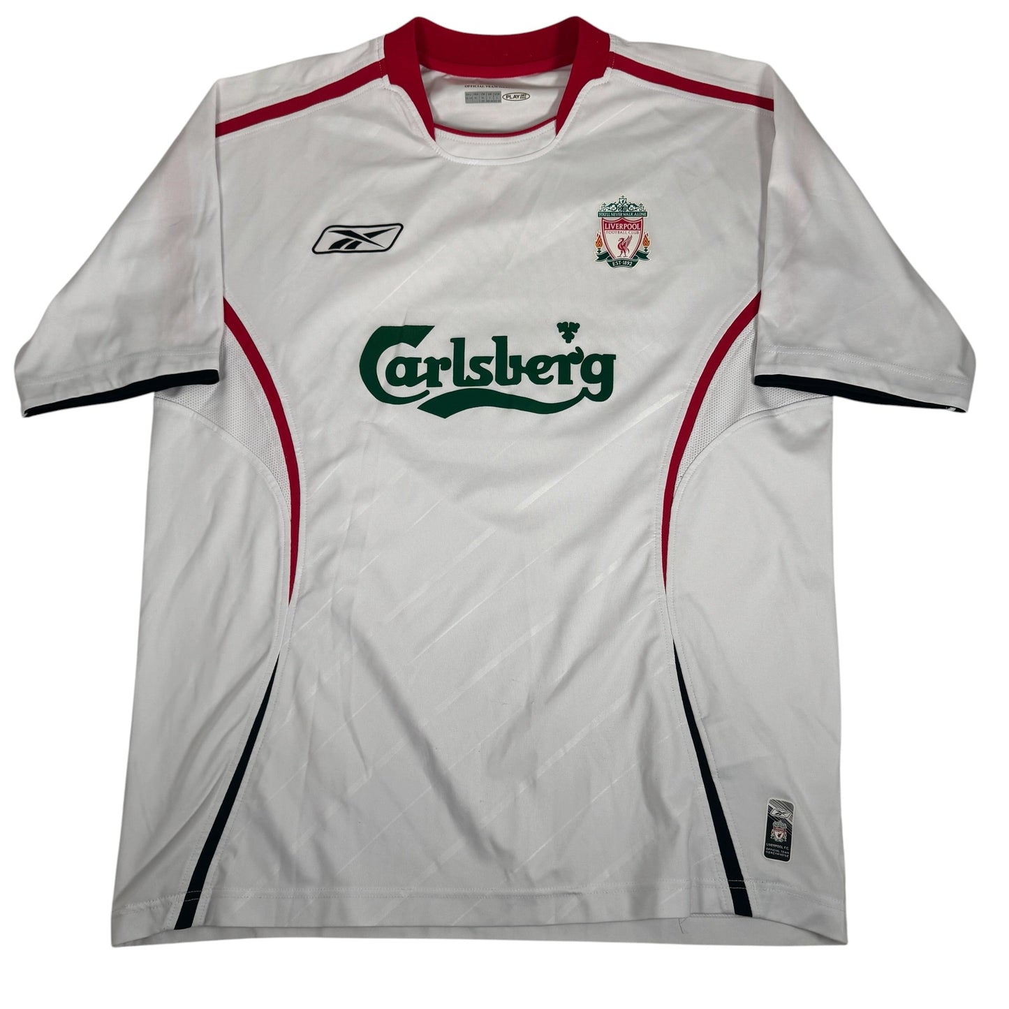 Liverpool 2005/2006 Away Football Shirt Large GERRARD 8
