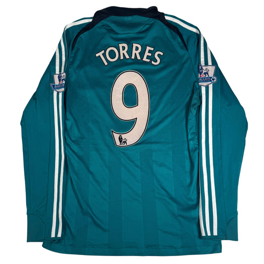 Liverpool 2008/2009 Third Long Sleeve Shirt Medium Torres 9