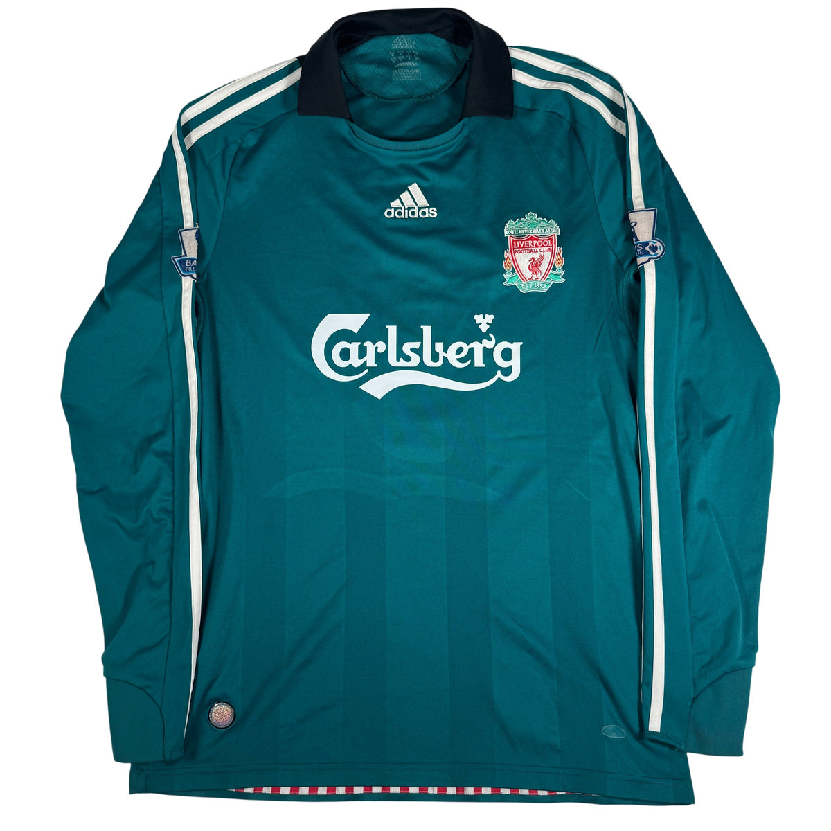 Liverpool 2008/2009 Third Long Sleeve Shirt Medium Torres 9