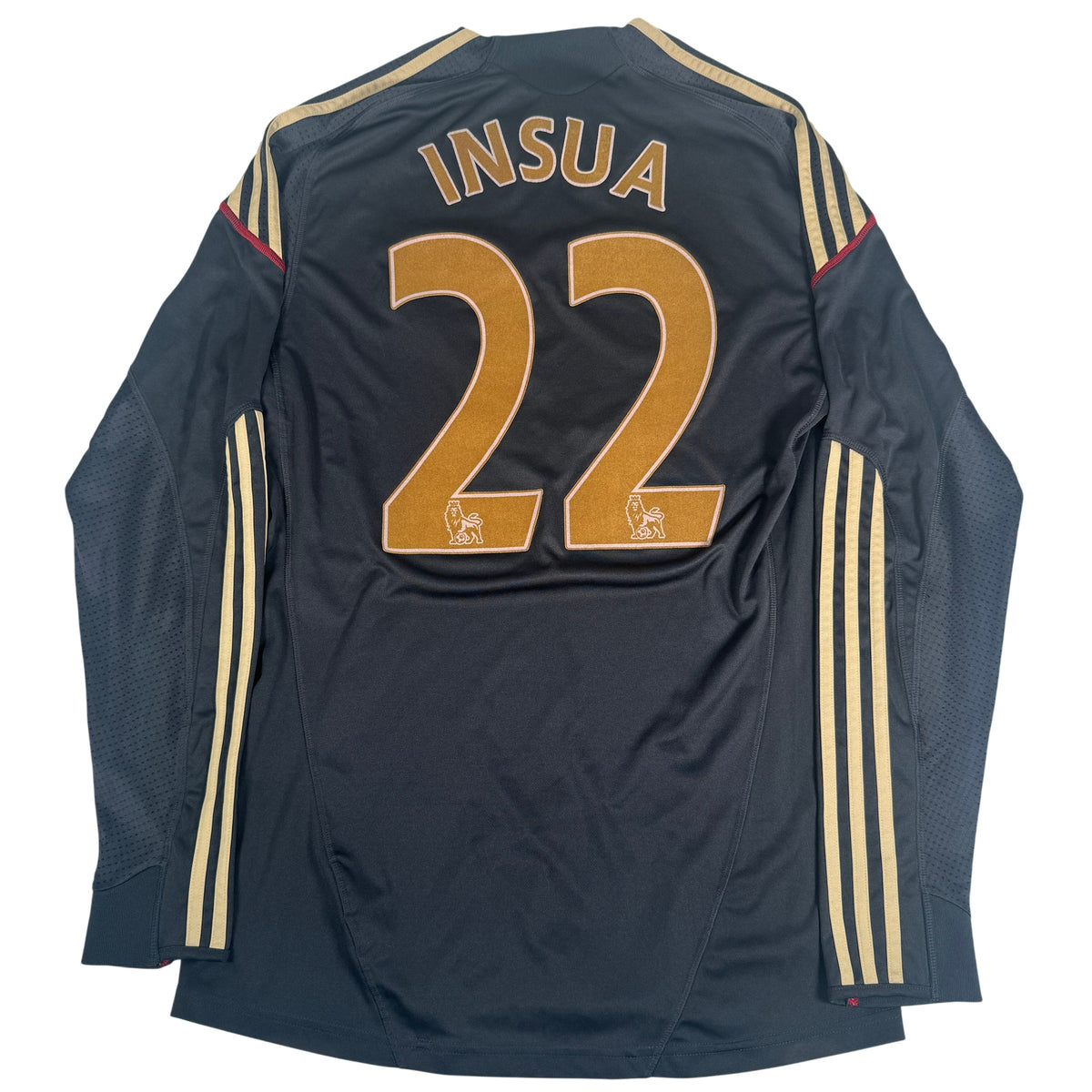 Liverpool 2009/2010 Away Long Sleeve Shirt Medium Insua 22