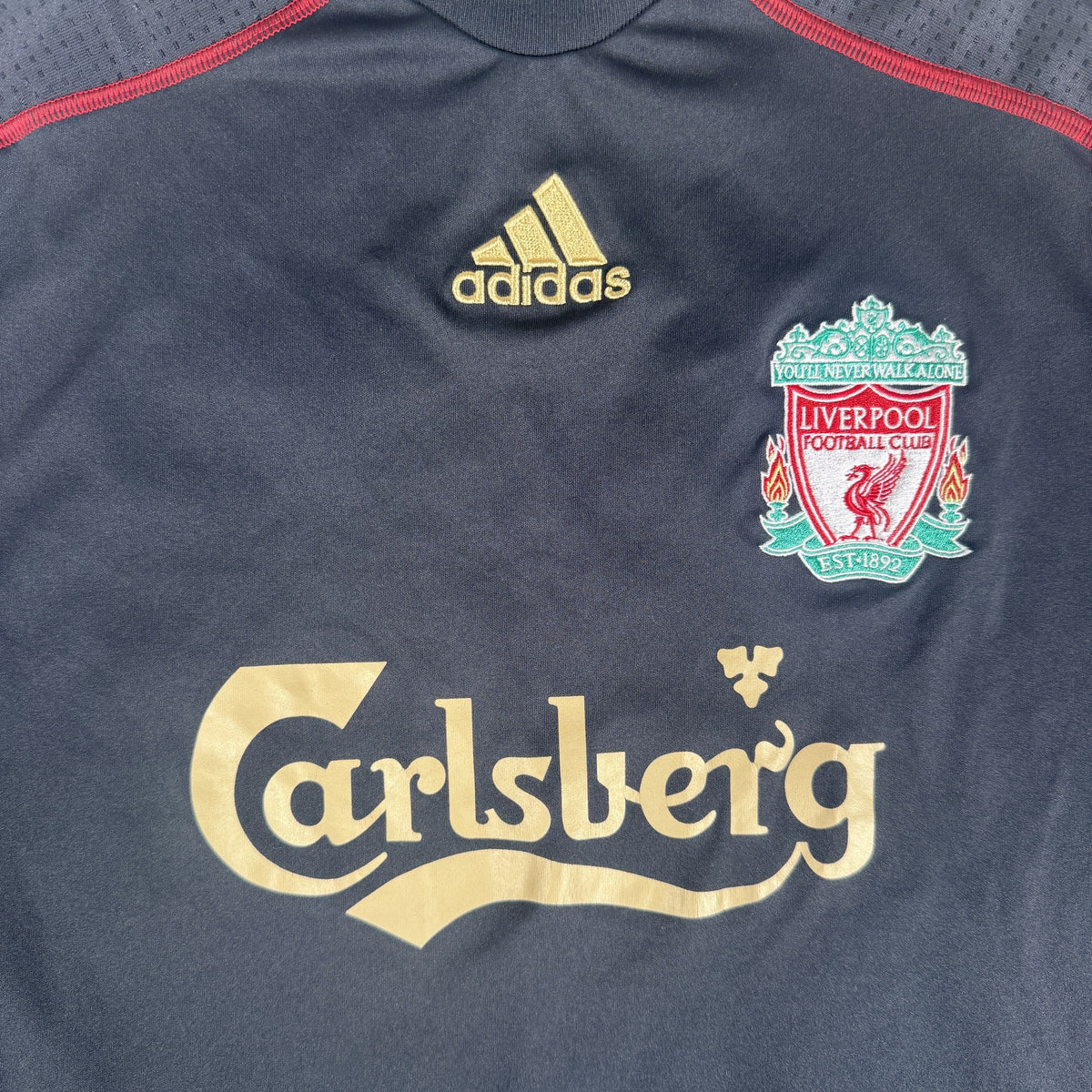 Liverpool 2009/2010 Away Long Sleeve Shirt Medium Insua 22