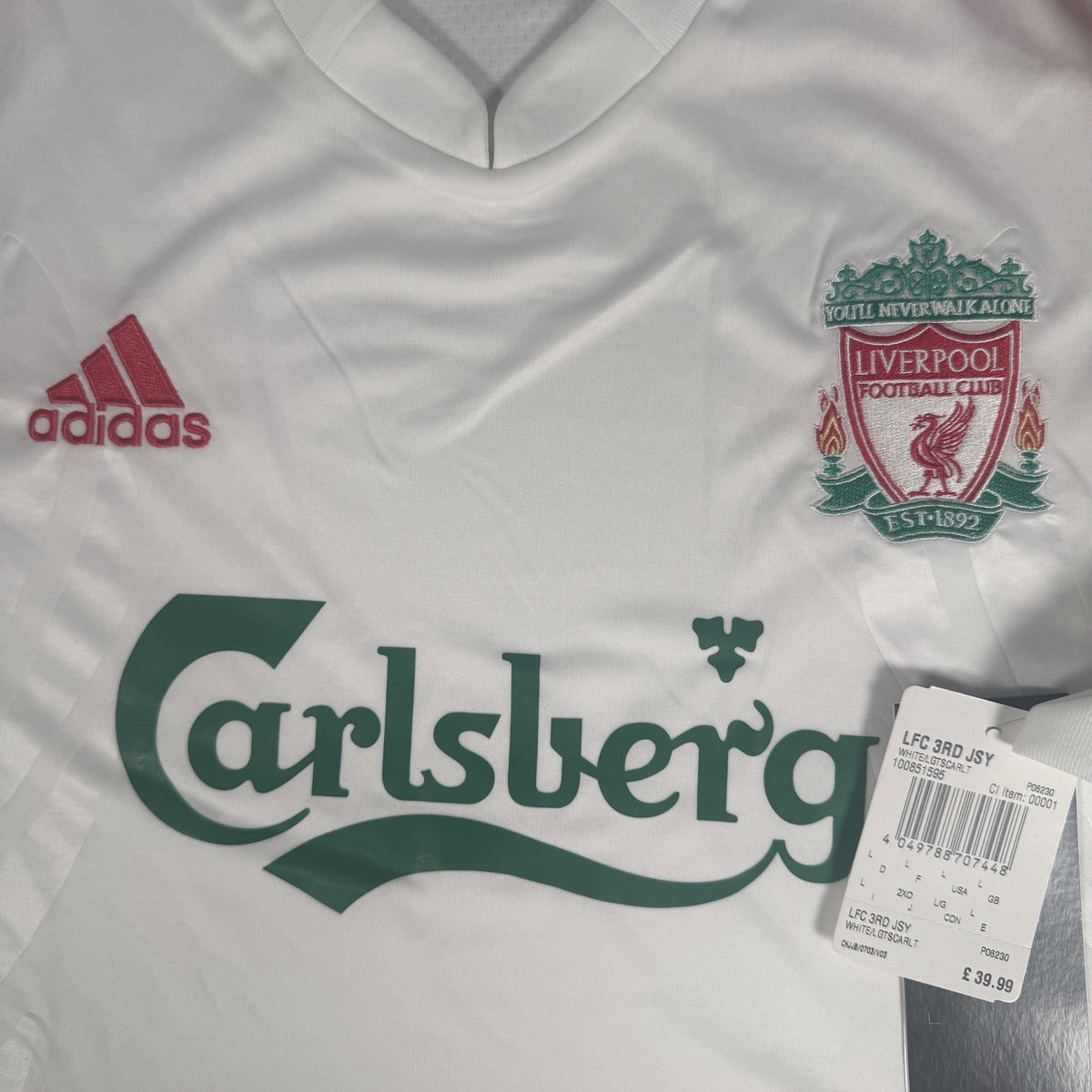 Liverpool 2009/2010 Third Shirt Large BNWT