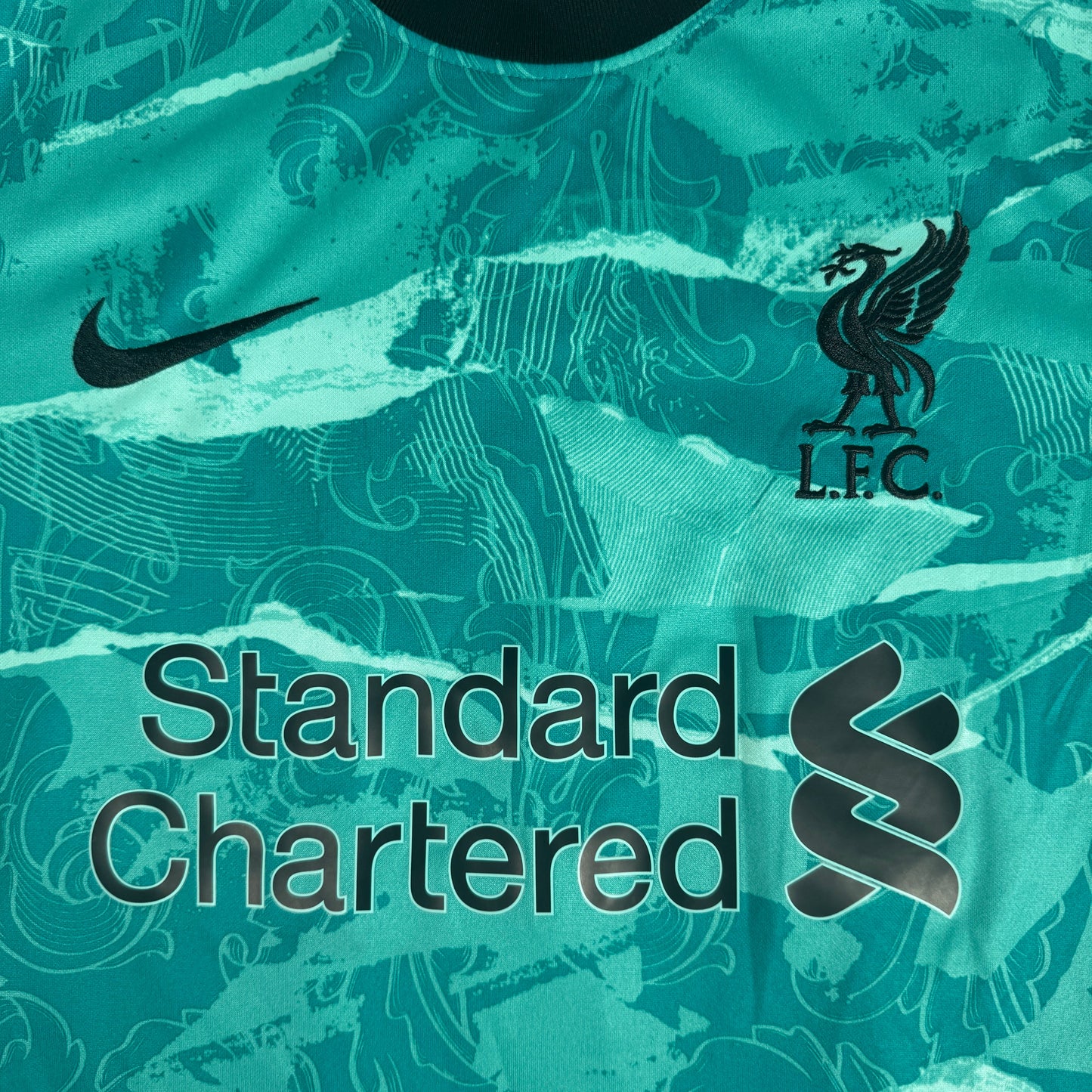 #2 Liverpool 2020/2021 Away U16s Player Spec Football Shirt Medium -Genuine