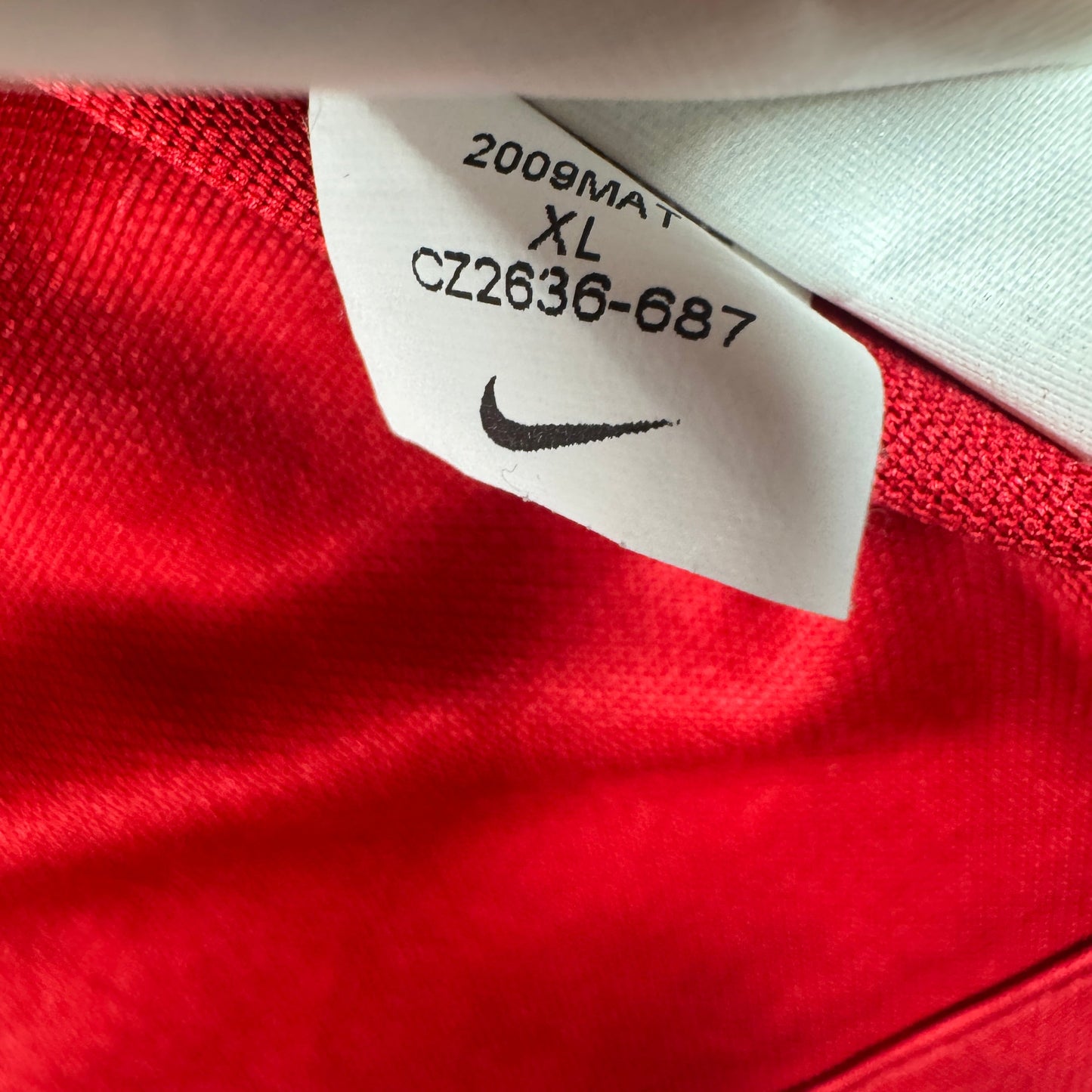 Liverpool 2020/2021 Home Football Shirt XL