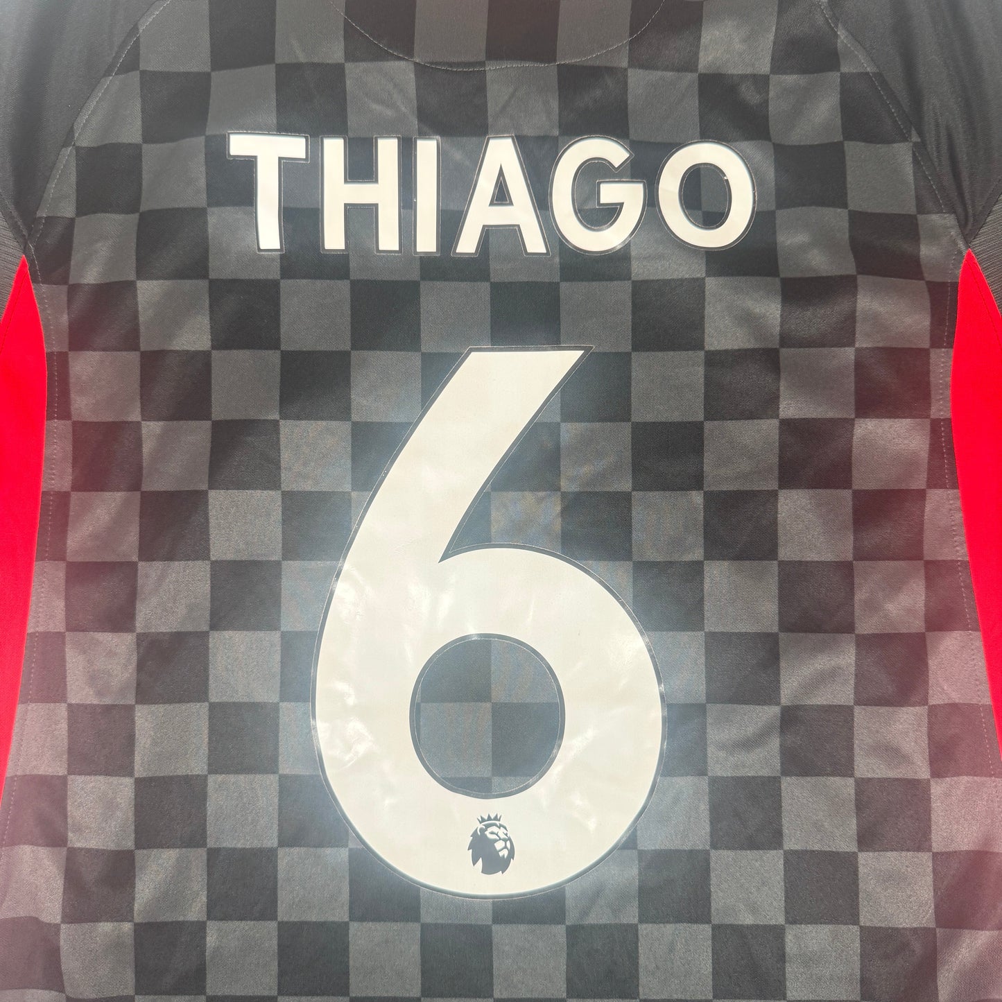 THIAGO 6 Liverpool 2020/2021 Third Football Shirt Medium