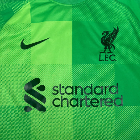 Liverpool 2021/2022 Goalkeeper Football Shirt Large