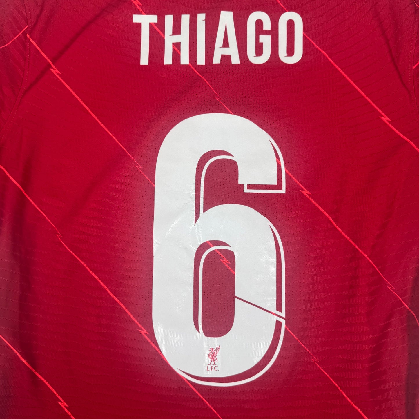 THIAGO 6 Liverpool 2021/2022 Home Dri-Fit ADV Football Shirt Medium