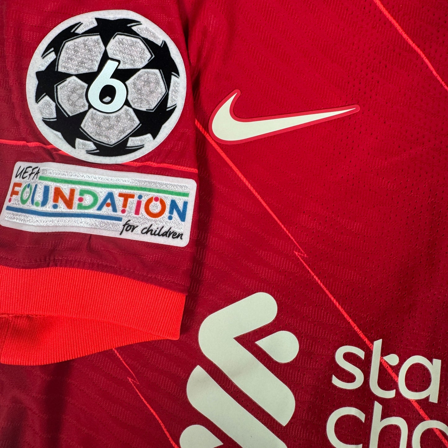 THIAGO 6 Liverpool 2021/2022 Home Dri-Fit ADV Football Shirt Medium