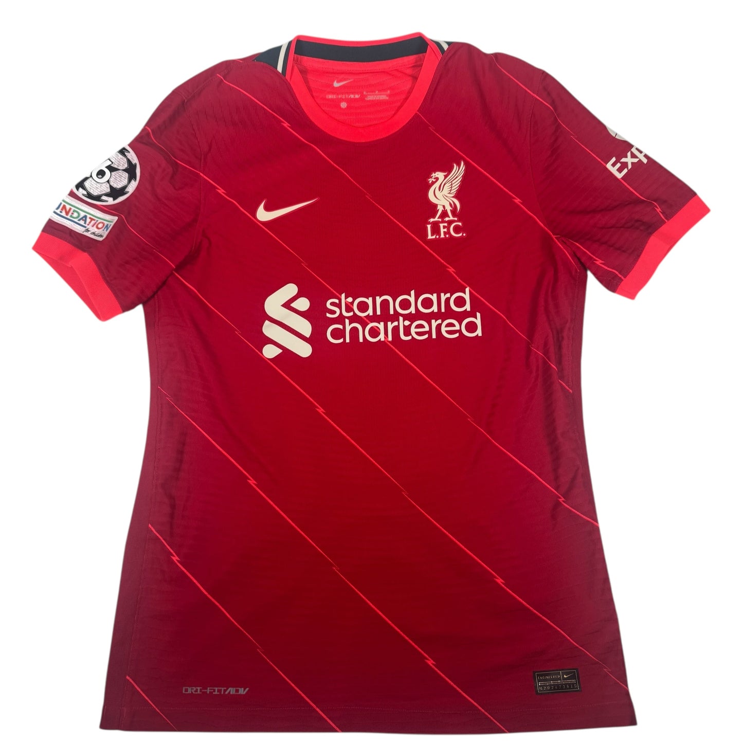 THIAGO 6 Liverpool 2021/2022 Home Dri-Fit ADV Football Shirt Medium