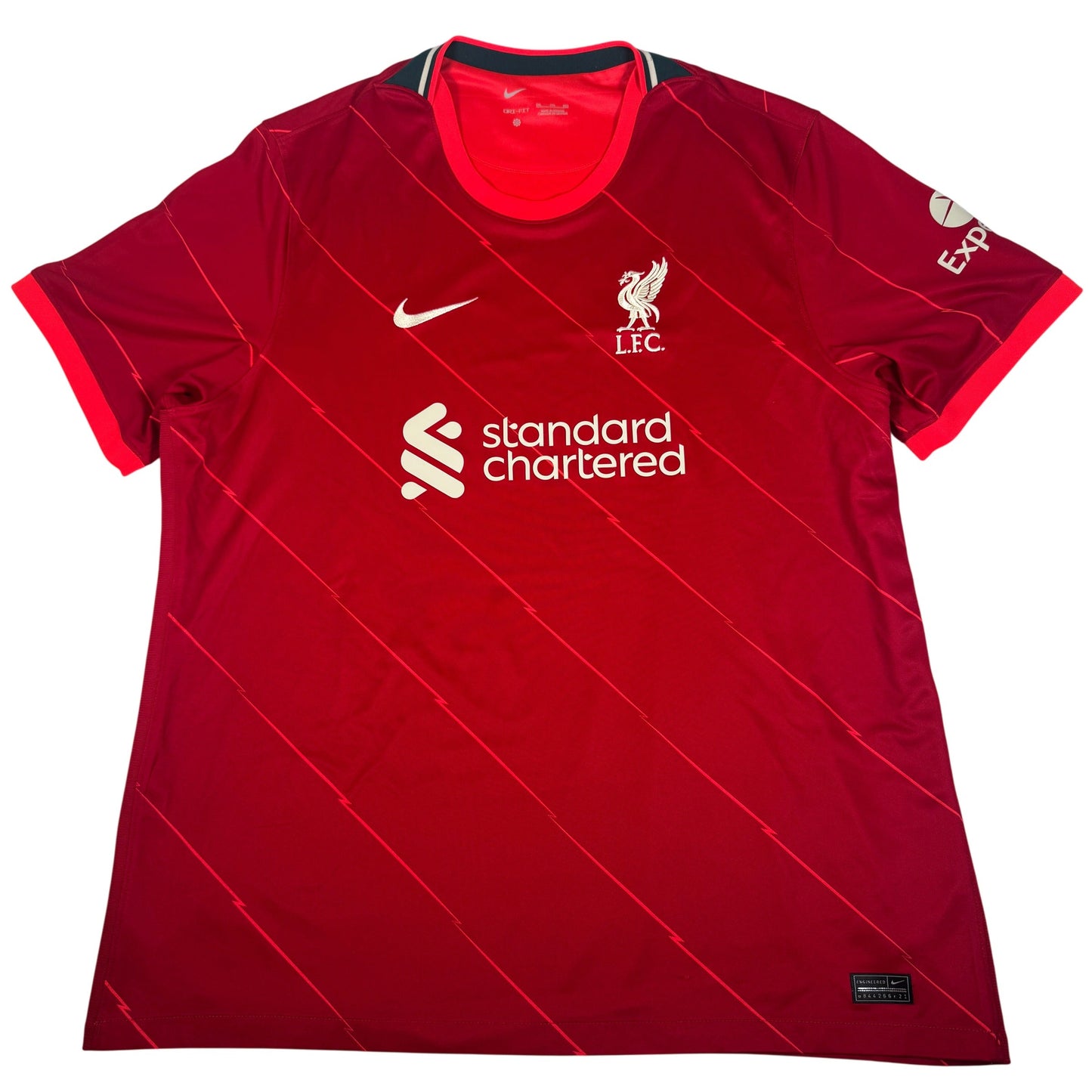 Liverpool 2021/2022 Home Football Shirt XXL