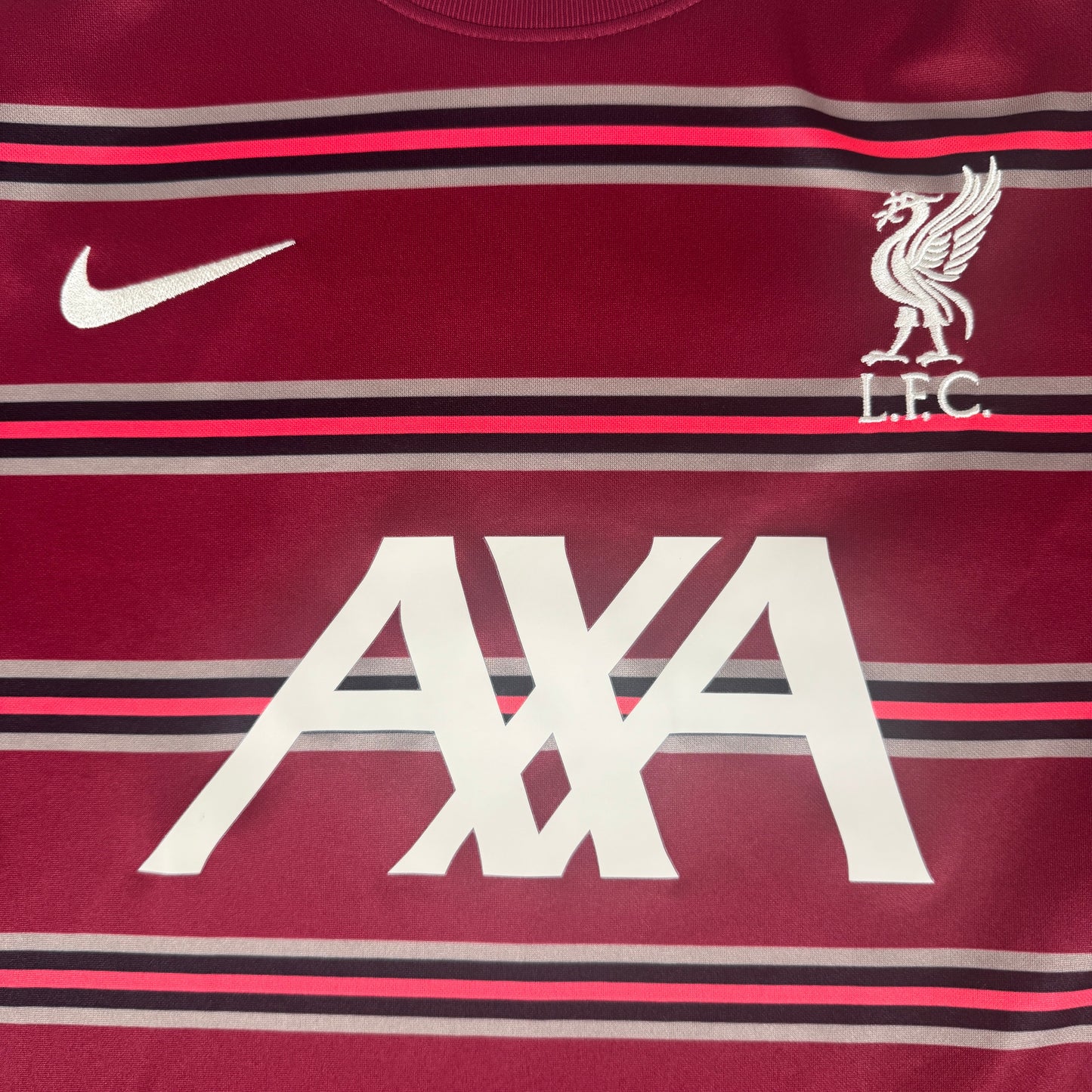 Liverpool 2021/2022 Pre Match Training Shirt Large
