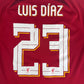 Liverpool 2022/2023 Home Football Shirt Large LUIS DIAZ 23