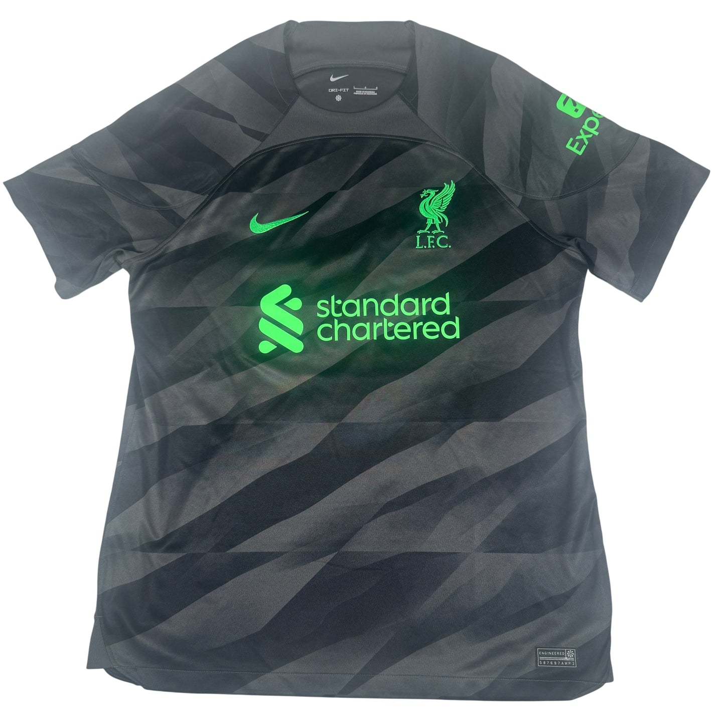 Liverpool 2023/2024 Goalkeeper Football Shirt Large