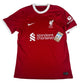 Liverpool 2023/2024 Home Football Shirt Medium BNWT