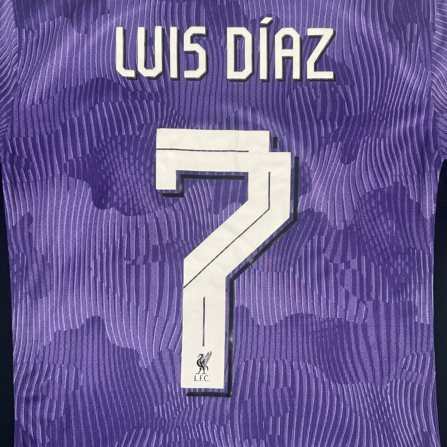 LUIZ DIAZ 7 Liverpool 2023/2024 Third Football Shirt Large