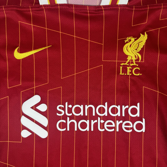 Liverpool 2024/2025 Home Football Shirt Medium