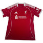 Liverpool 2025/2026 Home Football Shirt Large