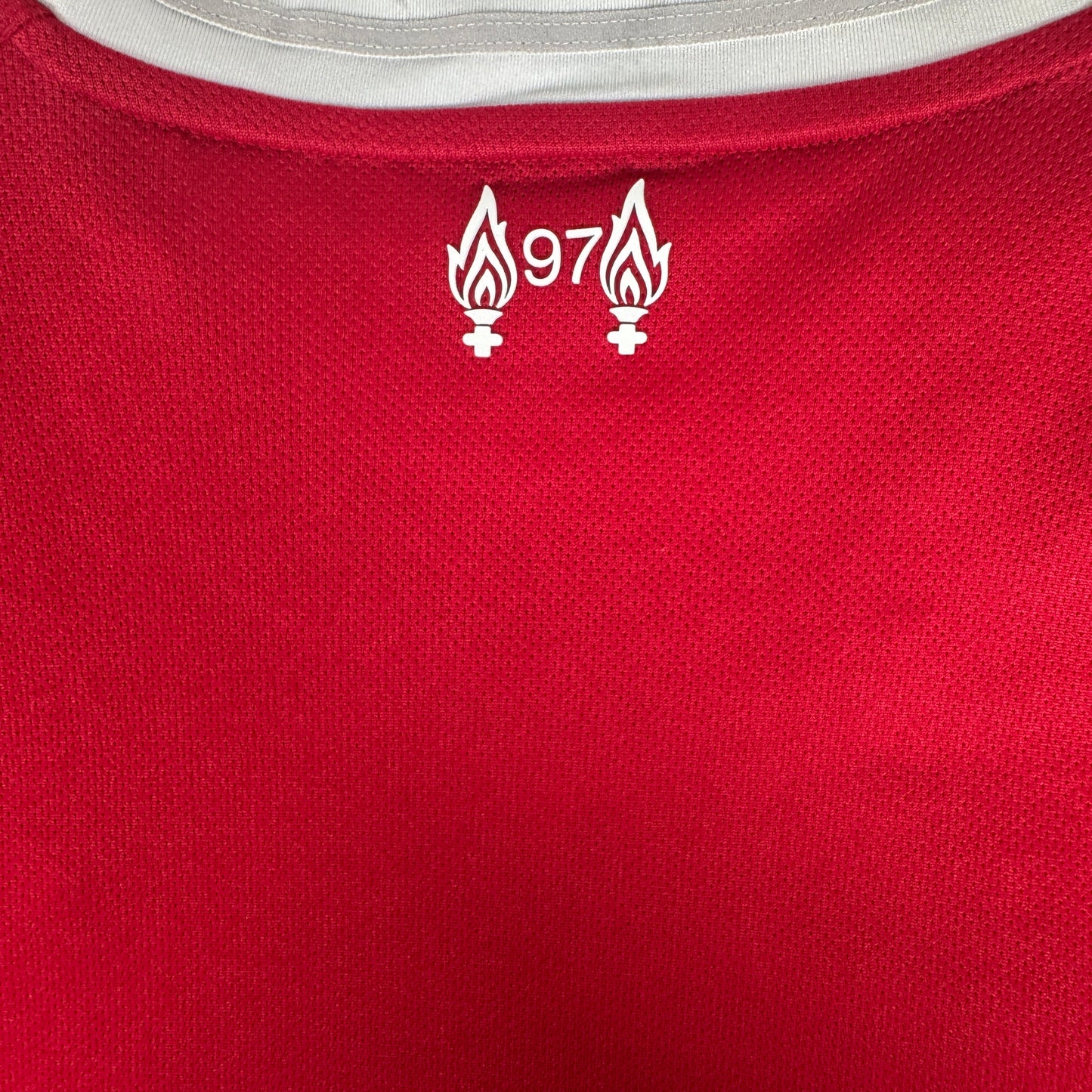 Liverpool 2025/2026 Home Football Shirt Large