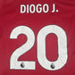 Diogo J 20 Liverpool 2025/2026 Home Football Shirt Large
