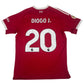 Diogo J 20 Liverpool 2025/2026 Home Football Shirt Large