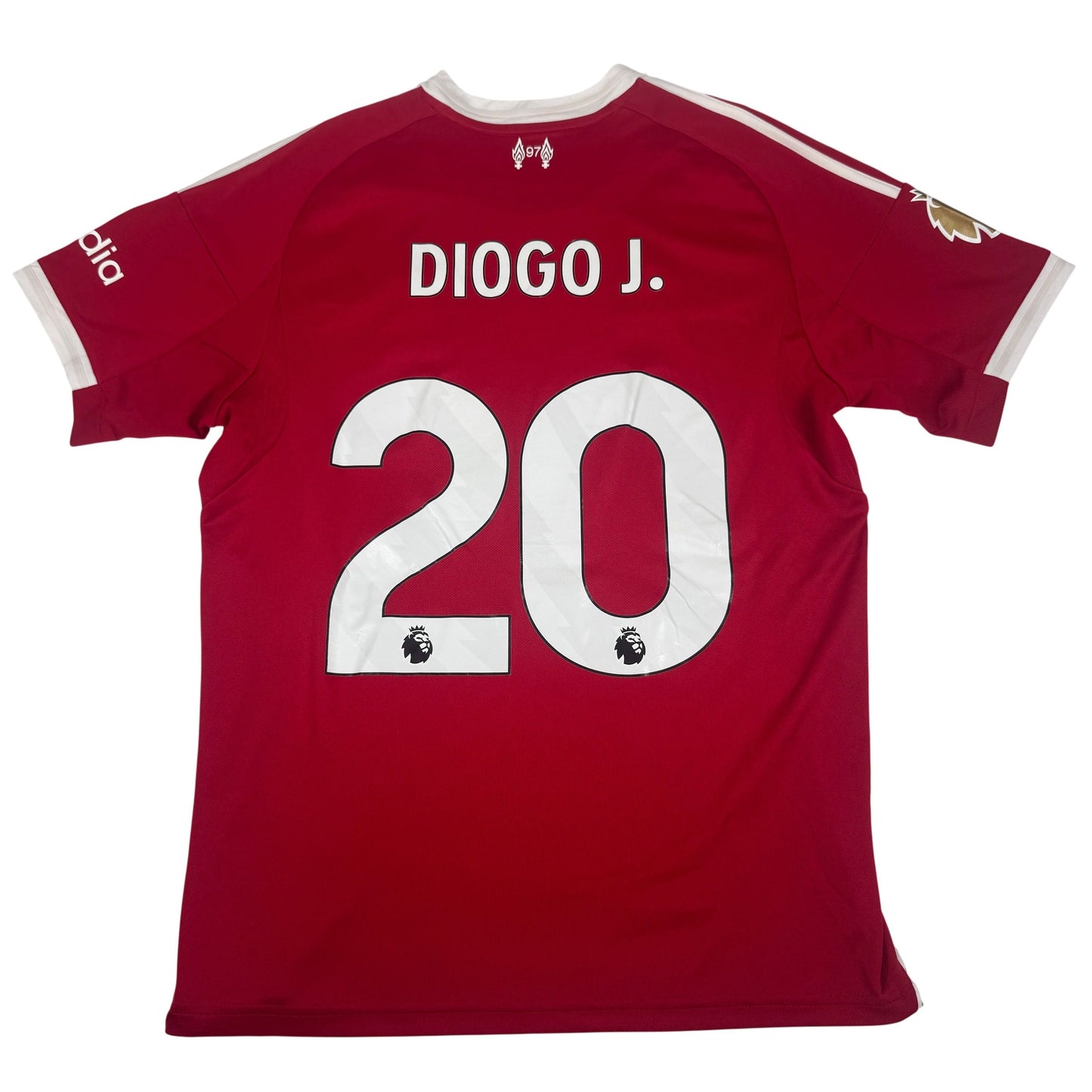 Diogo J 20 Liverpool 2025/2026 Home Football Shirt Large