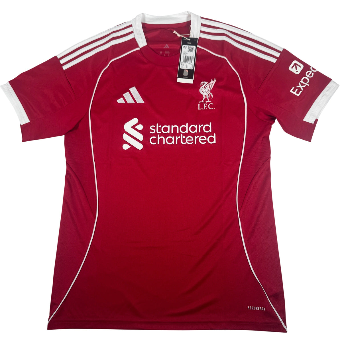 Liverpool 2025/2026 Home Football Shirt Medium BNWT