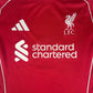 WIRTZ 7 Liverpool 2025/2026 Home Football Shirt Small